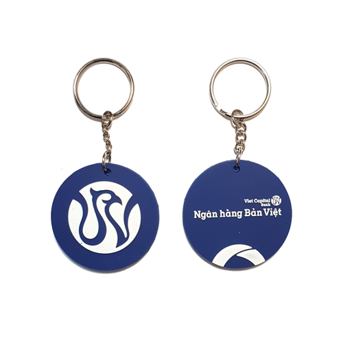 Móc Khóa Dẻo In Logo